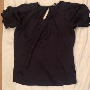 Dark purple blouse